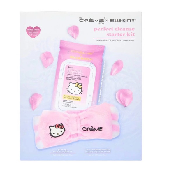 The Creme x Hello Kitty Perfect Cleanse Starter Set - Picture 1 of 3